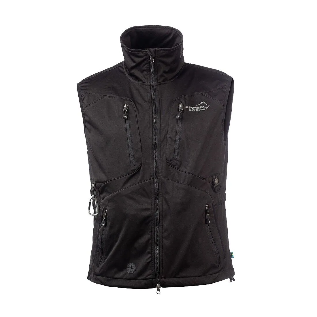 Softshellvest Acadia M Black
