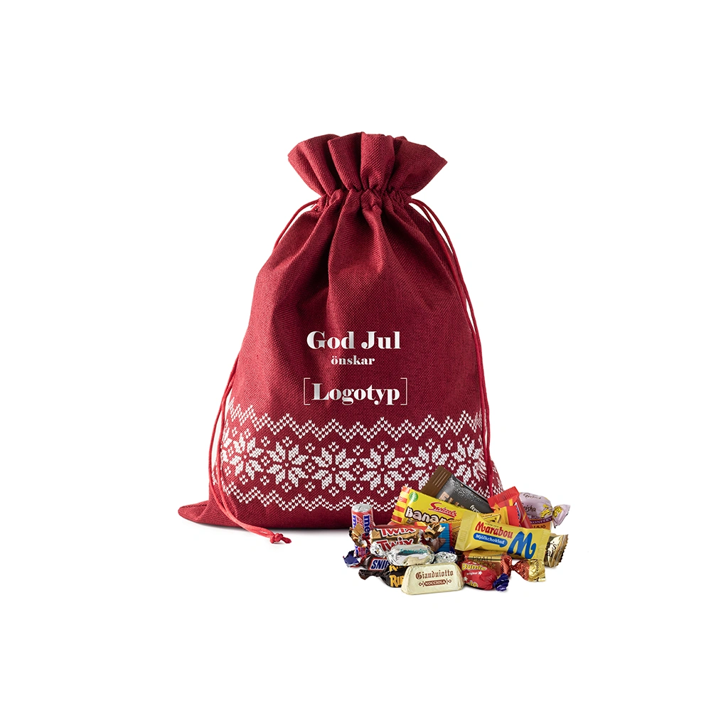 Julsäck röd stor